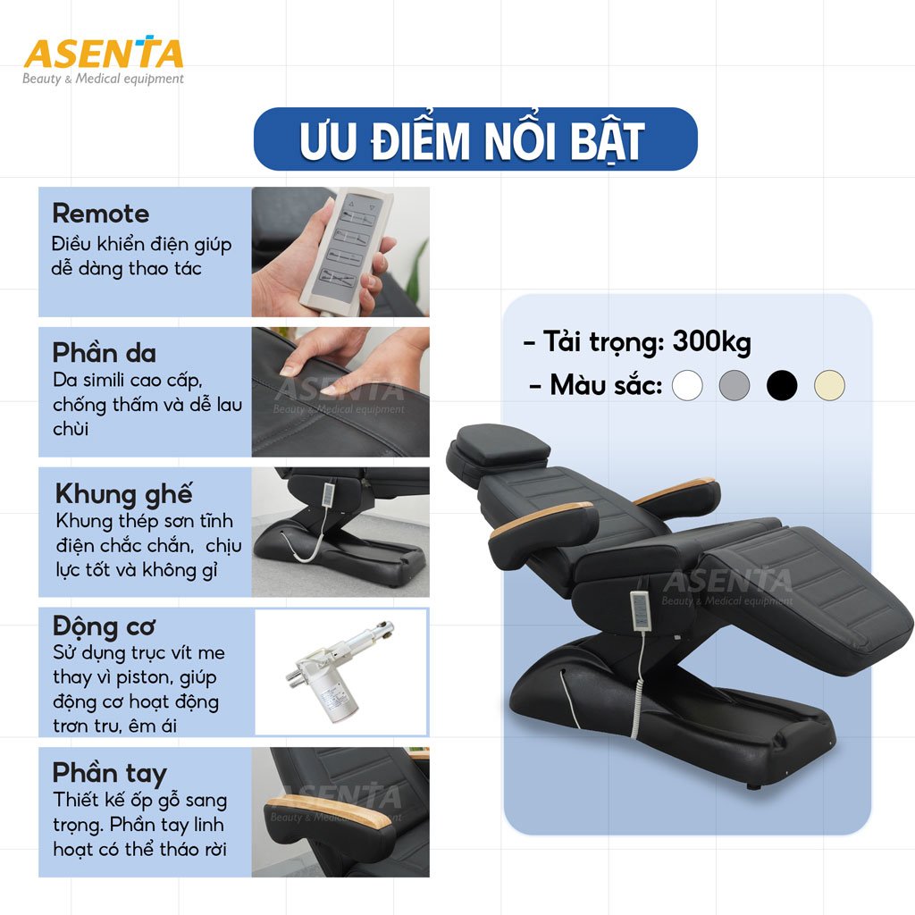 Những đặc điểm kết cấu đặc biệt của giường phun xăm HMBB-C830