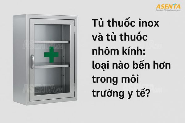 Tủ thuốc inox và tủ thuốc nhôm kính loại nào bền hơn