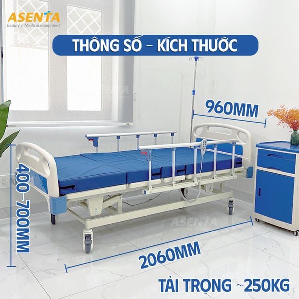 Thông số kỹ thuật giường Y tế HMHB-1040