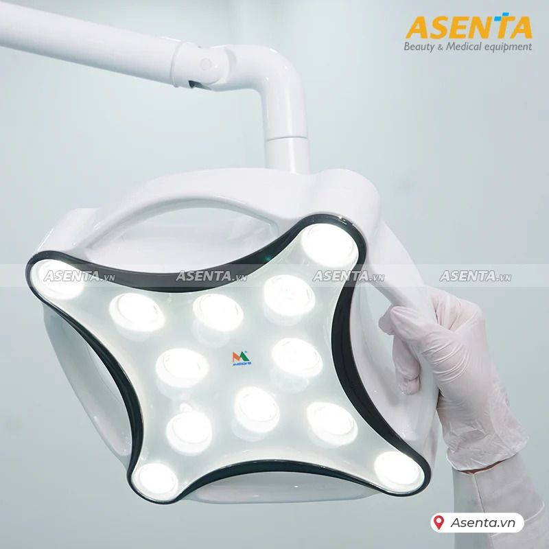 Đèn tiểu phẫu Led350 treo trần có công tắc cảm biến màu sắc đẹp mắt tiện lợi