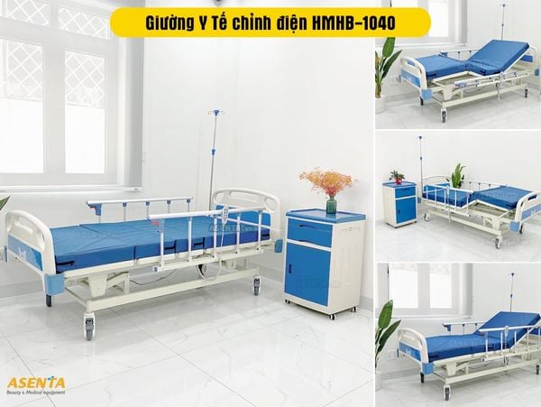 Giường bệnh nhân Y Tế chỉnh điện 3 chức năng HMHB-1040