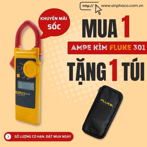 Ampe kìm Fluke 301B