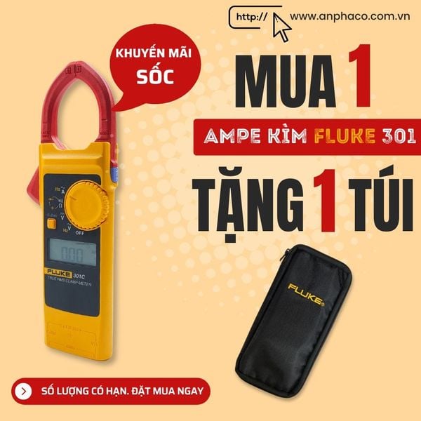 Ampe kìm Fluke 301C True-RMS