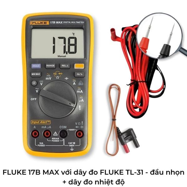 Đồng hồ vạn năng FLUKE 17B MAX, FLUKE 17B-MAX digital multimeter