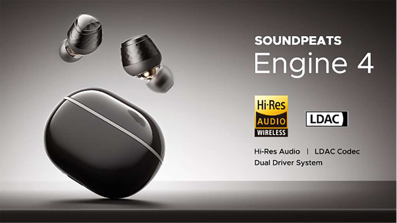 Tai nghe Soundpeats Engine4 diện mạo mới thay đổi mới