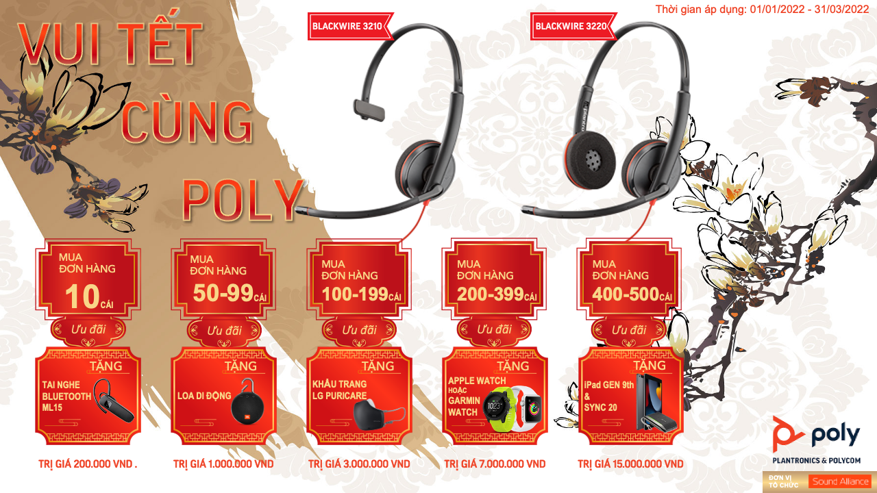 Chương trình Khuyến mãi: VUI TẾT CÙNG POLY