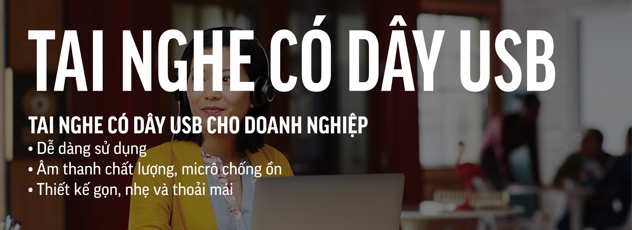 Tai Nghe Có Dây USB - USB Headsets