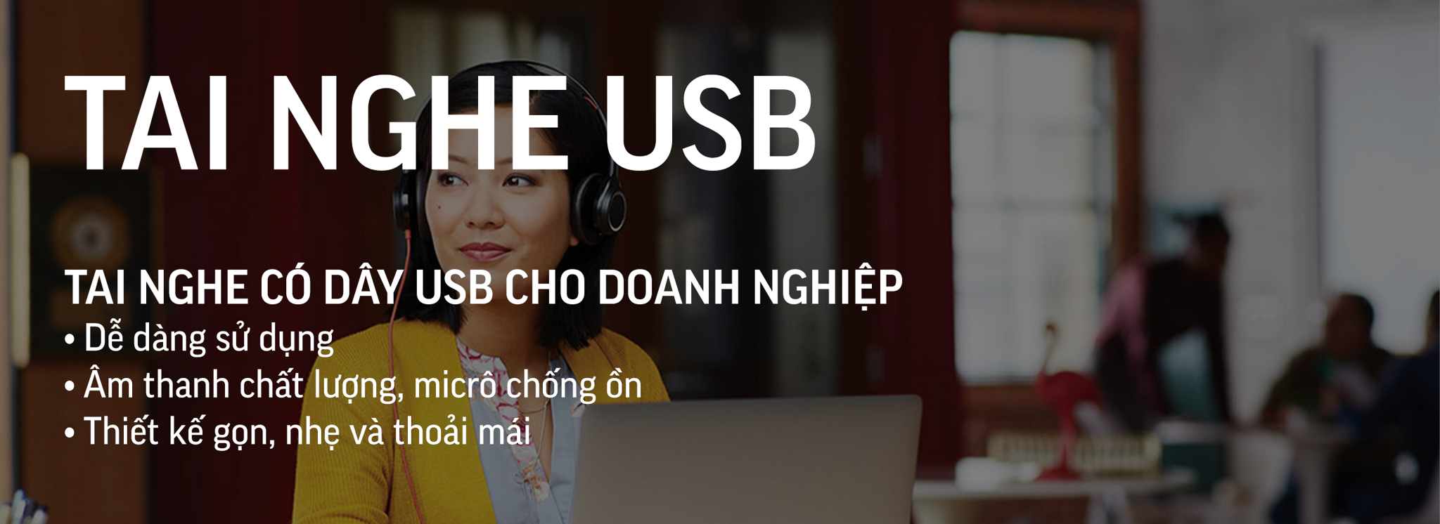 Tai Nghe Có Dây USB - USB Headsets