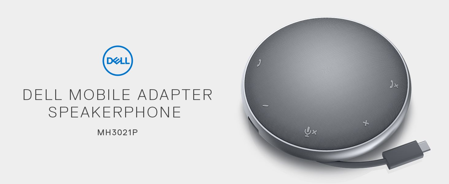 Dell Speakerphone with Multiport Adapter - MH3021P (520-AARF)