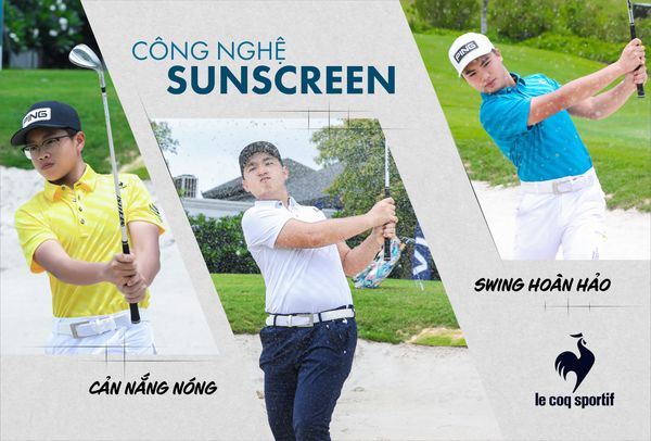 le coq sportif – Thương hiệu uy tín đồng hành cùng giải đấu golf Việt