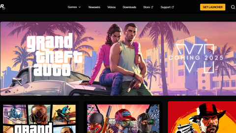 GTA 6 xuất hiện chính thức trên trang chủ của Rockstar Games