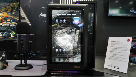 MSI cùng những linh kiện máy tính 'độc lạ' tại Computex 2024: PC tích hợp màn hình trên vỏ, GPU và SSD tản nhiệt bằng chất lỏng
