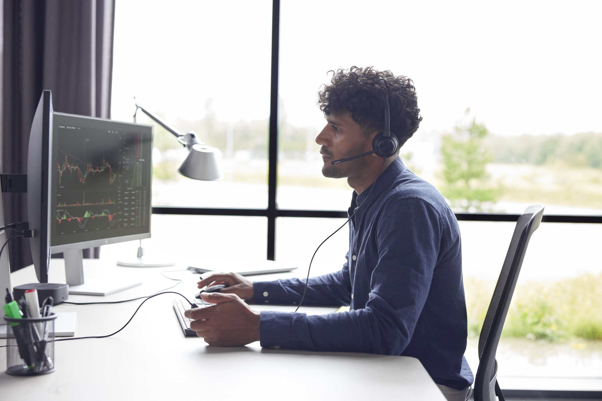 TAI NGHE CHUYÊN DỤNG CHO CALL CENTER - ĐIỆN THOẠI VIÊN POLY ENCOREPRO 320, EP320