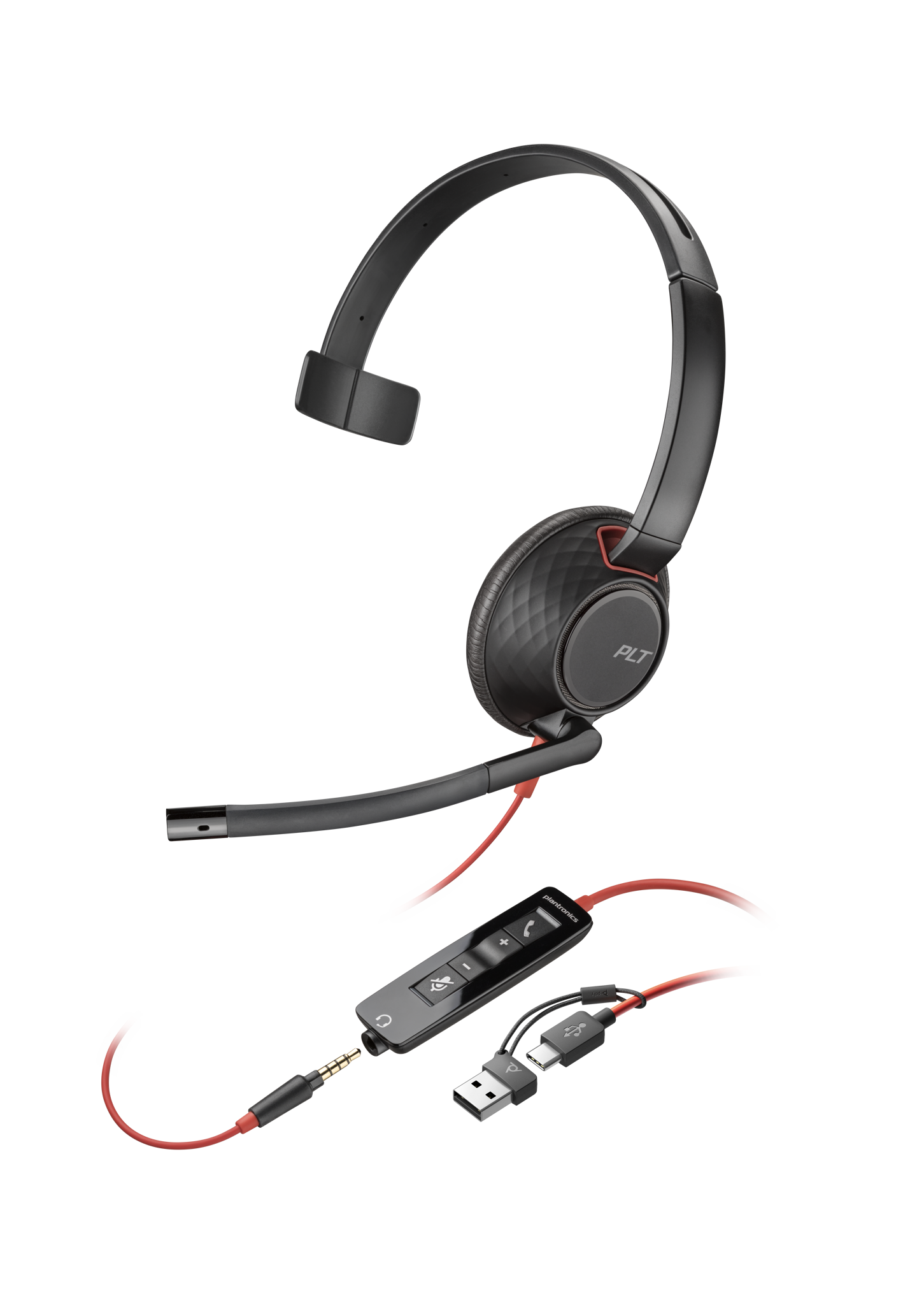 TAI NGHE USB CHO DOANH NGHIỆP PLANTRONICS (POLY) BLACKWIRE C5210