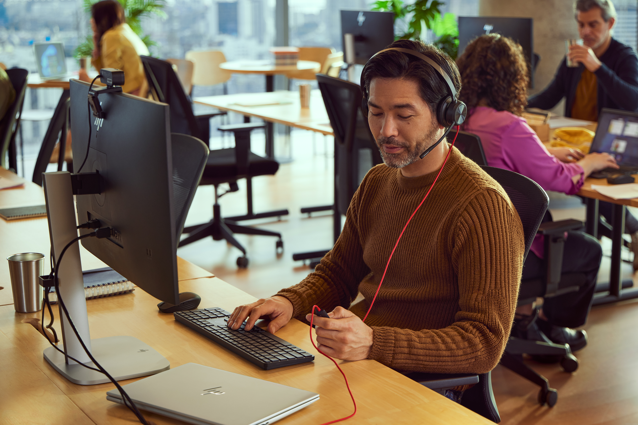 POLY Micro-casque Blackwire 8225 stéréo USB-C + adaptateur USB-C/A