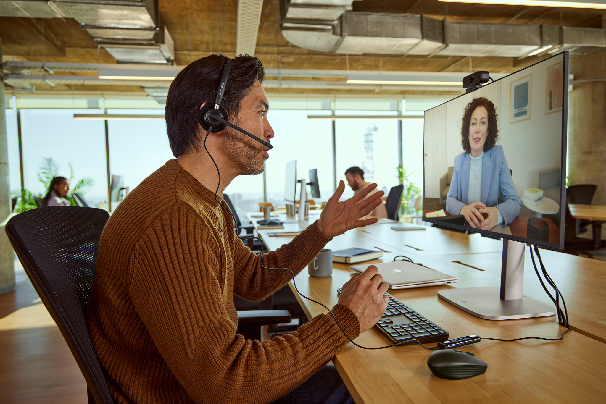 TAI NGHE CHUYÊN DỤNG CHO CALL CENTER - ĐIỆN THOẠI VIÊN PLANTRONICS (POLY) ENCOREPRO 520 (HW520)