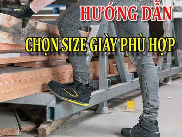 Size giày bảo hộ lao động