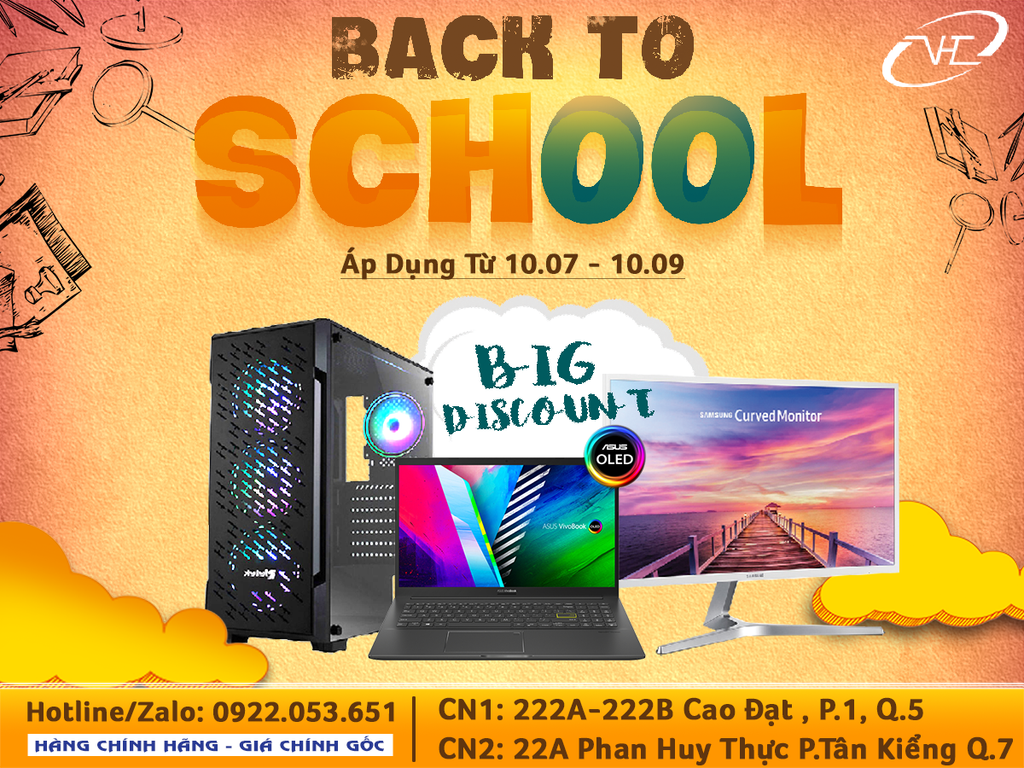Back To School - Tựu Trường Cực Cool