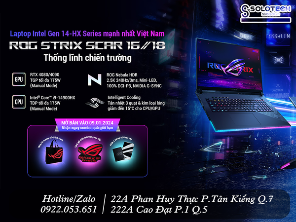 ĐẶT TRƯỚC SIÊU PHẨM - NHẬN QUÀ HOT TỪ ASUS