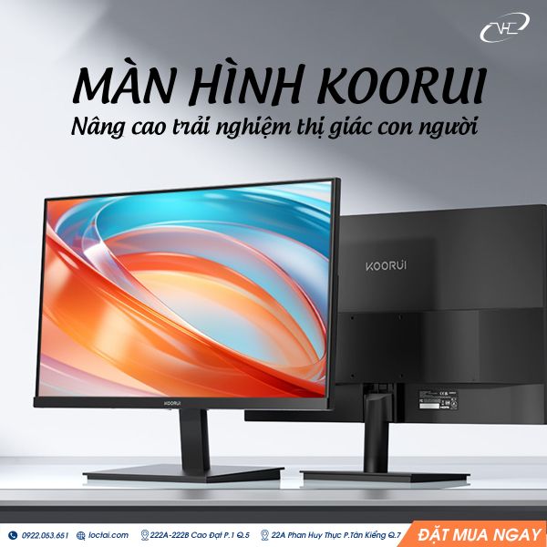 Ưu điểm nổi bật của màn hình KOORUI – Vì sao nên chọn KOORUI?