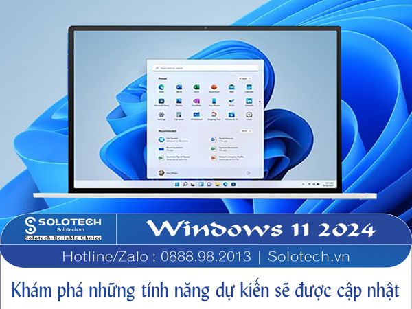 Khám phá những tính năng dự kiến sẽ được cập nhật vào Windows 11 2024