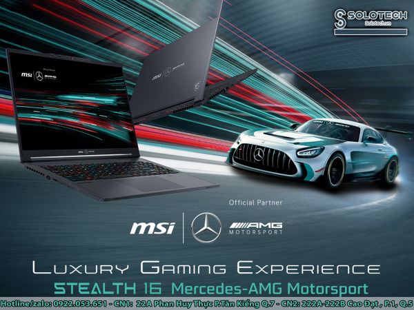 Chào đón siêu phẩm từ sự kết hợp giữa MSI và Mercedes-AMG