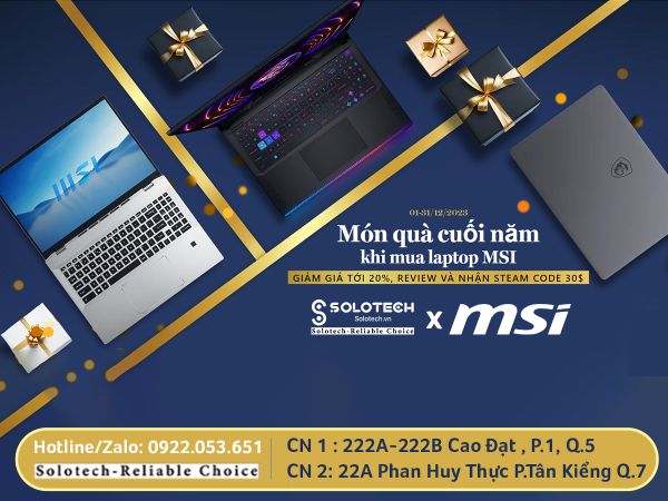 MSI TRI ÂN MÙA LỄ HỘI, GIÁNG SINH RINH QUÀ LUNG LINH