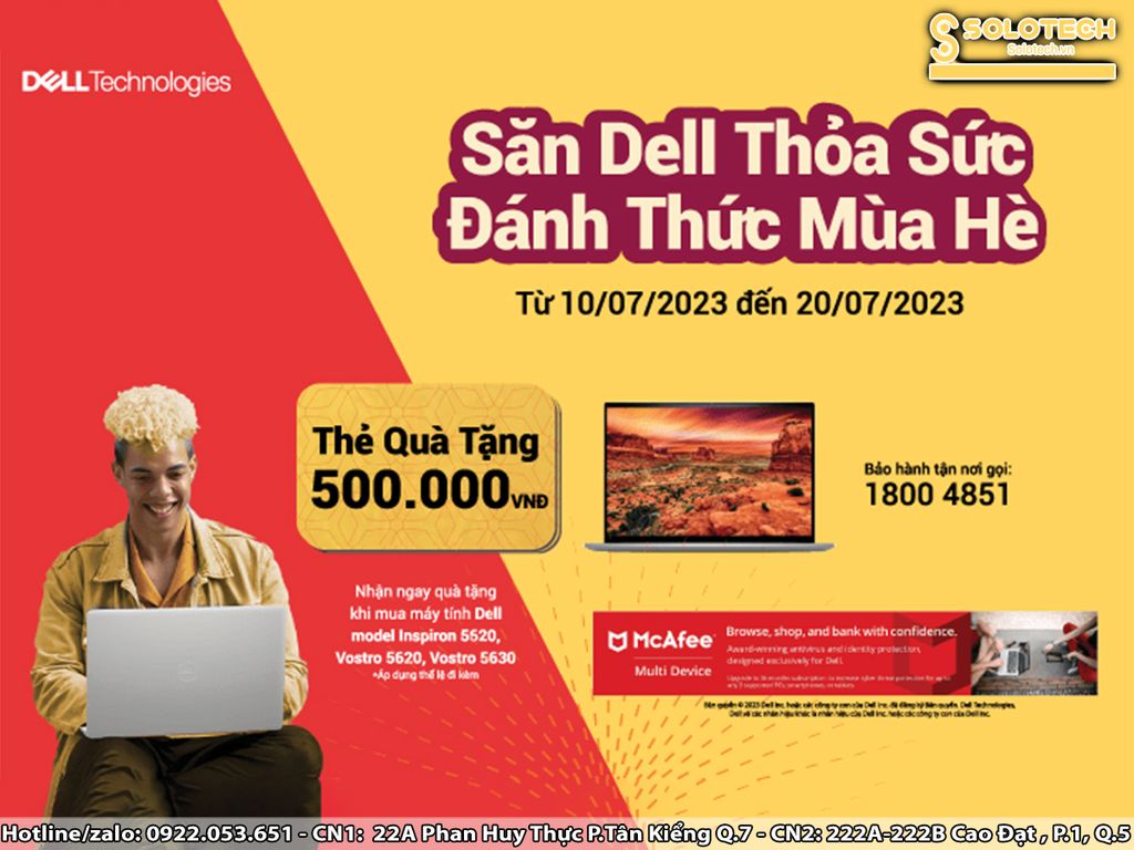 SĂN DELL THOẢ SỨC, ĐÁNH THỨC MÙA HÈ