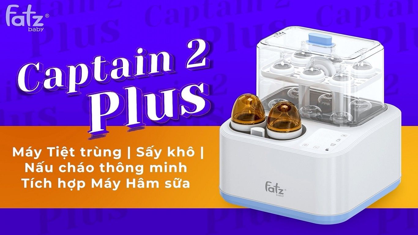 Hướng dẫn sử dụng máy tiệt trùng bình sữa Fatzbaby kèm hâm sữa & nấu cháo CAPTAIN 2 PLUS FB4316SL