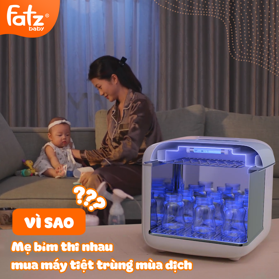 5 kinh nghiệm mua máy tiệt trùng bình sữa mẹ cần biết