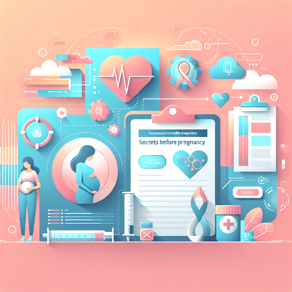 Chuẩn bị sức khỏe toàn diện: Bí quyết trước khi mang thai