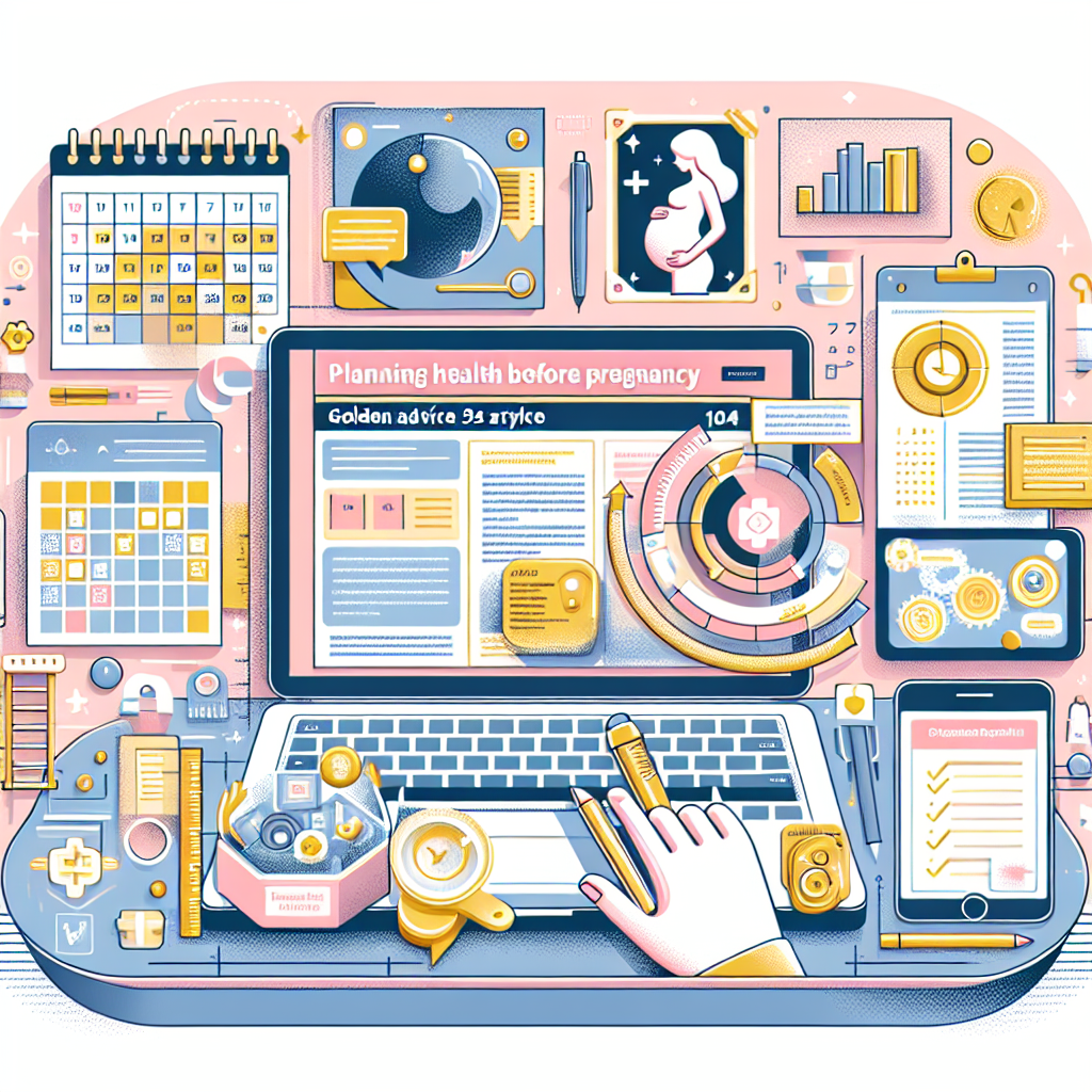 Lập kế hoạch sức khỏe trước khi mang thai: Bí quyết vàng
