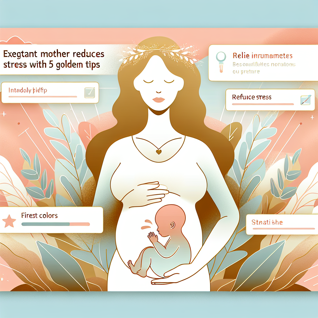 Mẹ bầu giảm stress với 5 bí quyết vàng