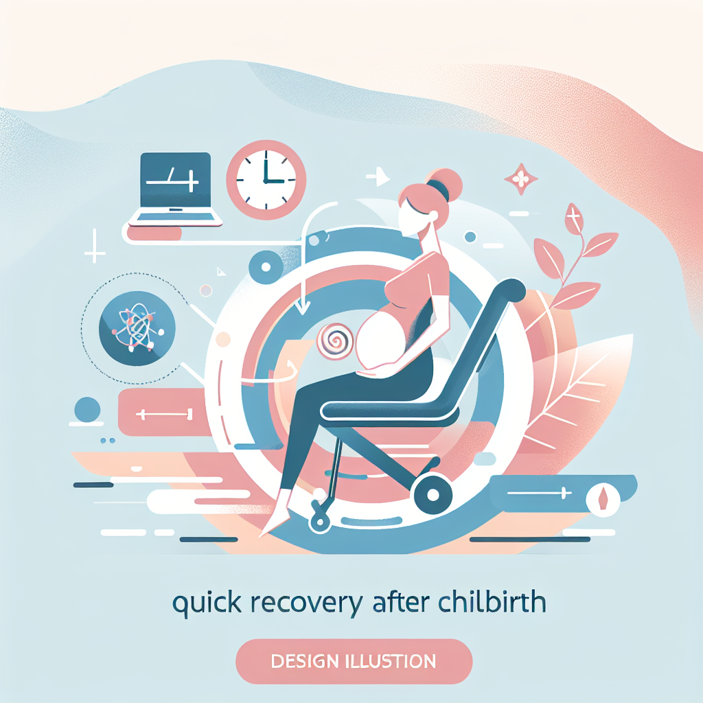 Bí quyết phục hồi nhanh chóng sau khi sinh con