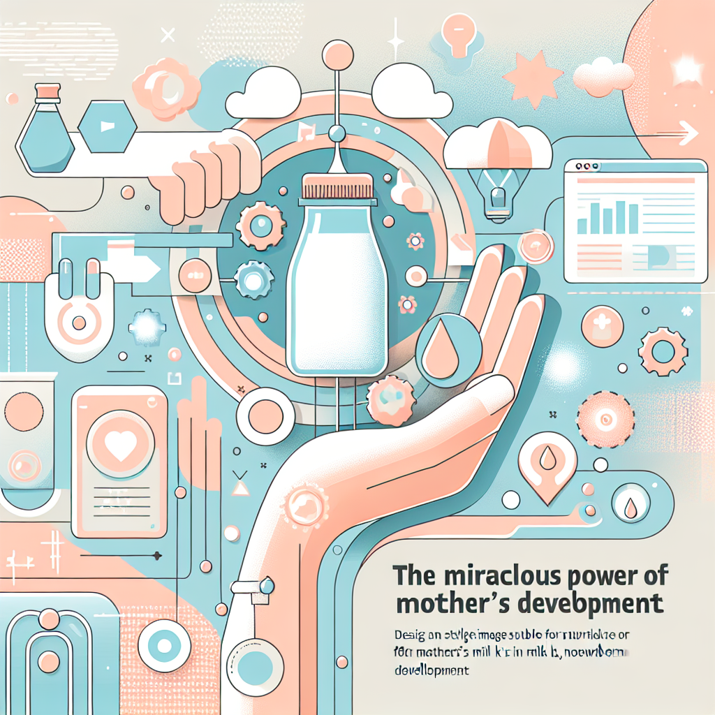 Sức mạnh kỳ diệu của sữa mẹ trong phát triển trẻ sơ sinh.