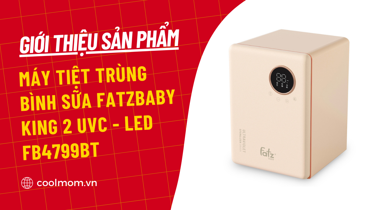 Giới thiệu máy tiệt trùng bình sữa Fatz KING 2