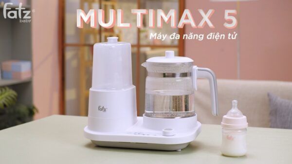 Hướng dẫn sử dụng máy đa năng điện tử Fatzbaby MULTIMAX 5 tiệt trùng hâm sữa đun & hâm nước pha sữa FB9201TN
