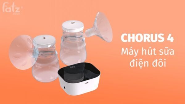 Hướng dẫn sử dụng máy hút sữa điện đôi Fatzbaby CHORUS 4 FB1101TY