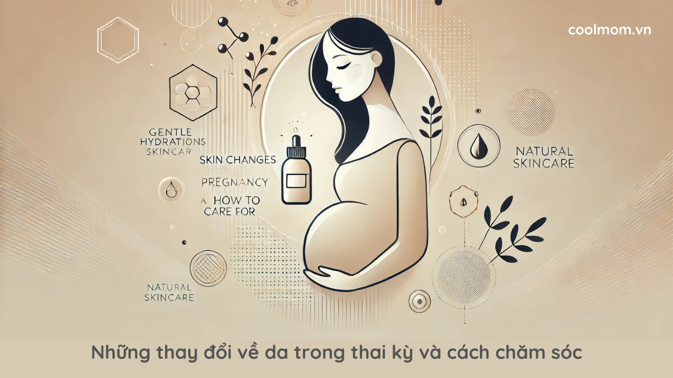 Thay đổi da ở bà bầu trong thai kỳ