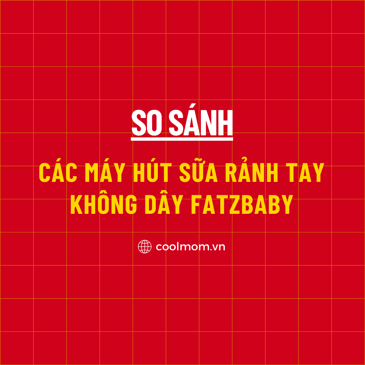So sánh các dòng máy hút sữa không dây Fatzbaby
