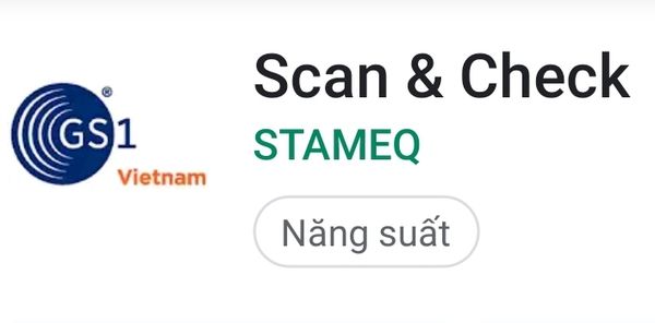 Giới thiệu ứng dụng mobile quét mã số, mã vạch Scan & Check