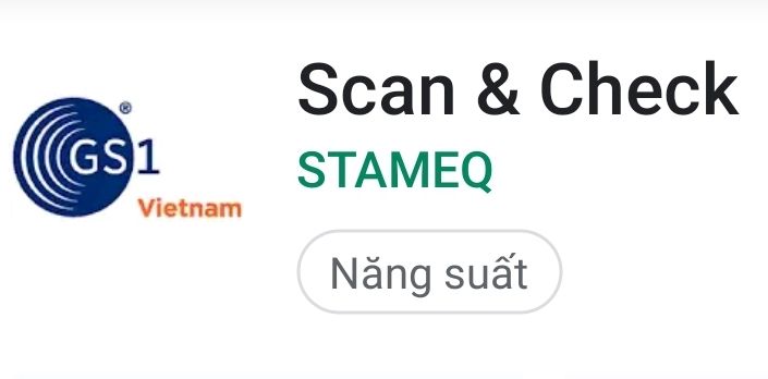 Giới thiệu ứng dụng mobile quét mã số, mã vạch Scan & Check