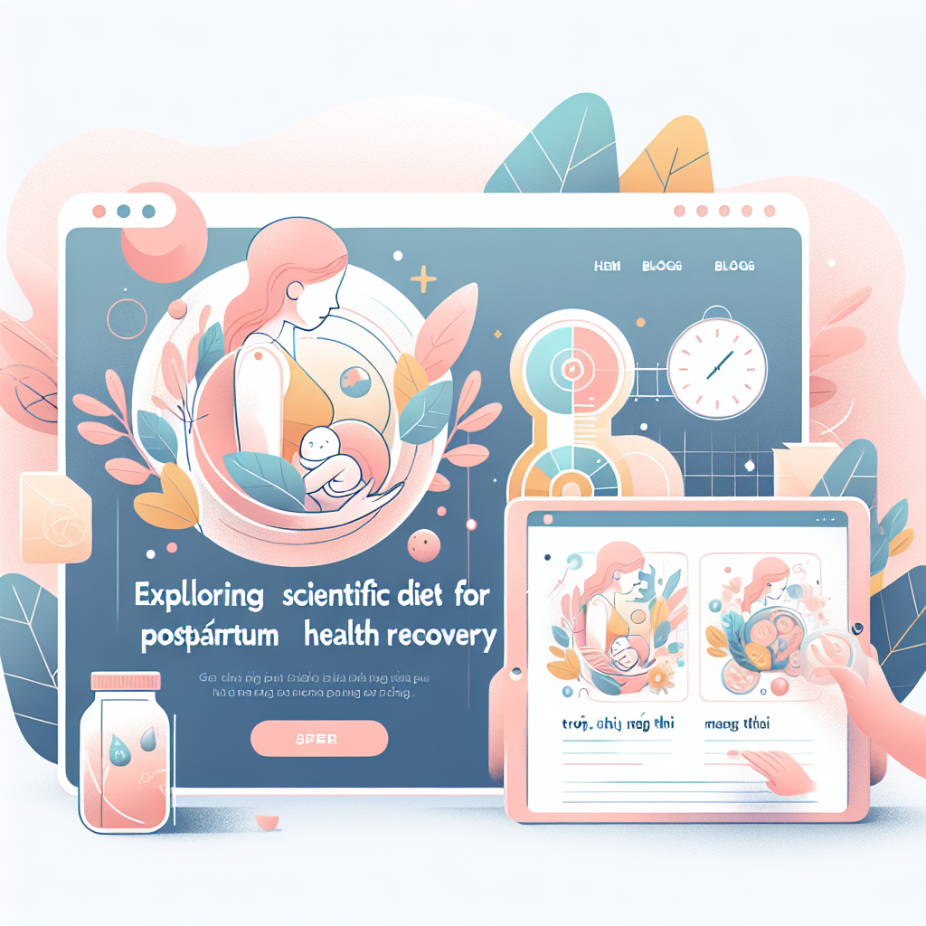 Khám phá chế độ ăn khoa học giúp phục hồi sức khỏe sau sinh