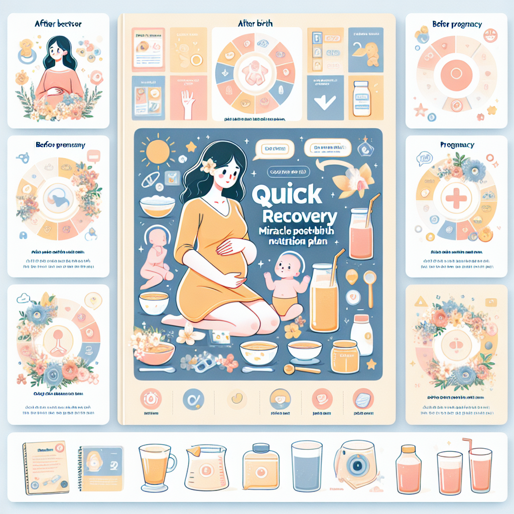 Phục hồi nhanh chóng: kế hoạch dinh dưỡng thần kỳ sau sinh
