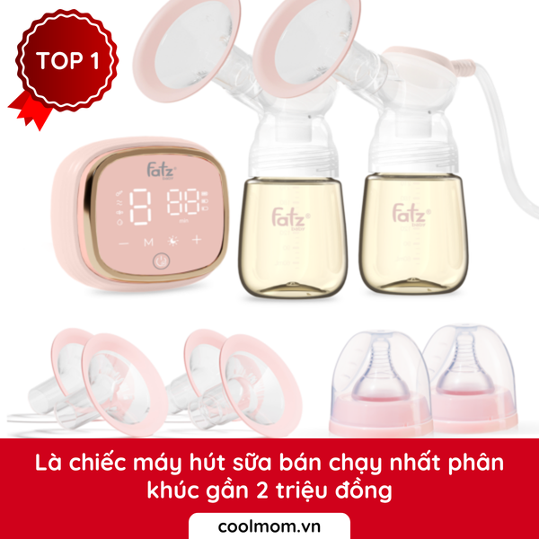 Là chiếc máy hút sữa bán chạy nhất phân khúc gần 2 triệu đồng