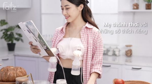 Máy hút sữa điện đôi Fatzbaby Resonance 6 Plus FB1103VN - hút sữa