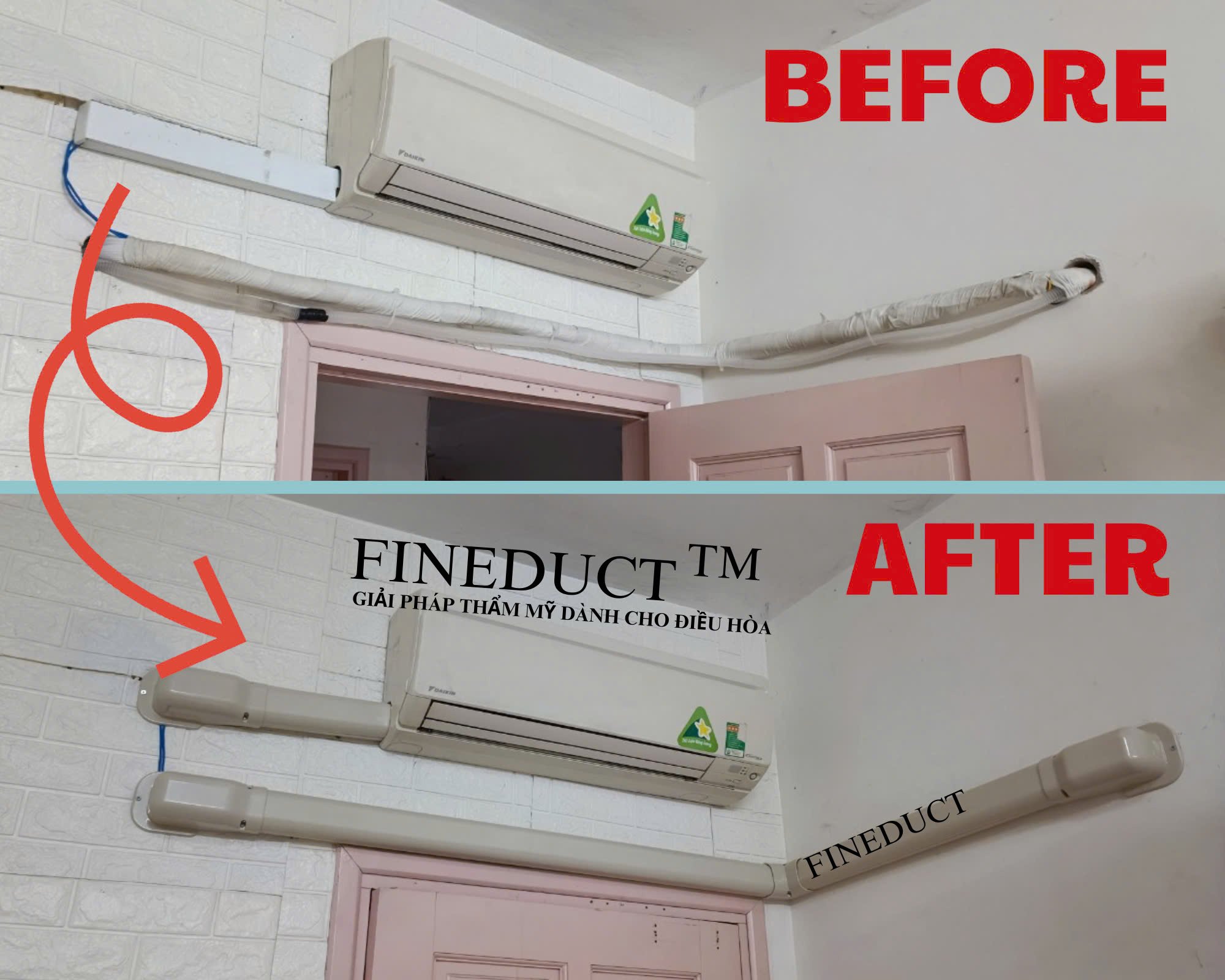 ❄️ Hướng Dẫn Lắp Trunking Fineduct Cho Dây Gas Máy Lạnh – Gọn Gàng, Chuyên Nghiệp Như Thợ!