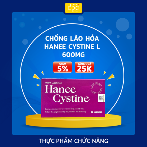 Bổ sung Collagen Peptide Hanee Cystine để ngăn lão hóa da