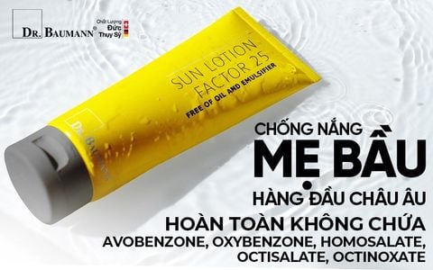 Báo EVA Review kem chống nắng Dr. Baumann Sun Lotion Factor 25 mà Sơn Tùng M-TP sử dụng trên Tiktok