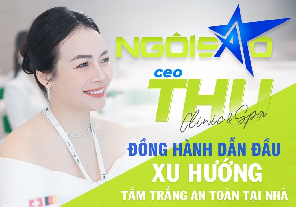 CEO Thu Clinic Spa dong hanh cung cong nghe Skin Whitening